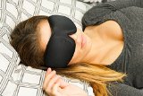 Sleep Mask with Earplugs - PREMIUM Quality - Contoured Eye Mask By SleePedia - Very Lightweight With Adjustable Velcro Strap - Satisfaction Guaranteed - For Men and Women - Blocks The Light Completely - Best For Travel Insomnia or Quiet Night Sleep