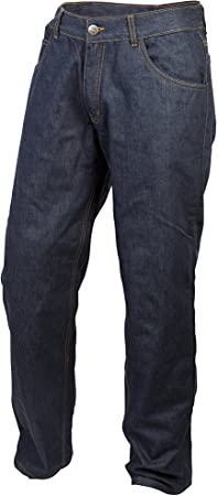 ScorpionExo Covert Pro Jeans Men's Reinforced Motorcycle Pants (Blue, Size 36)