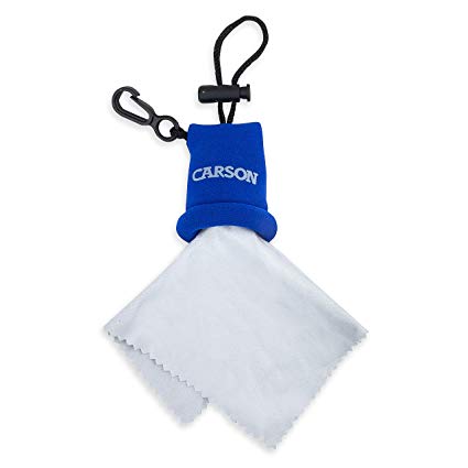 Carson Stuff-It Microfiber Cleaning Cloth for Eyeglasses