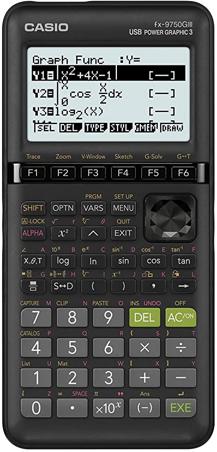 Casio fx-9750GIII Black Graphing Calculator