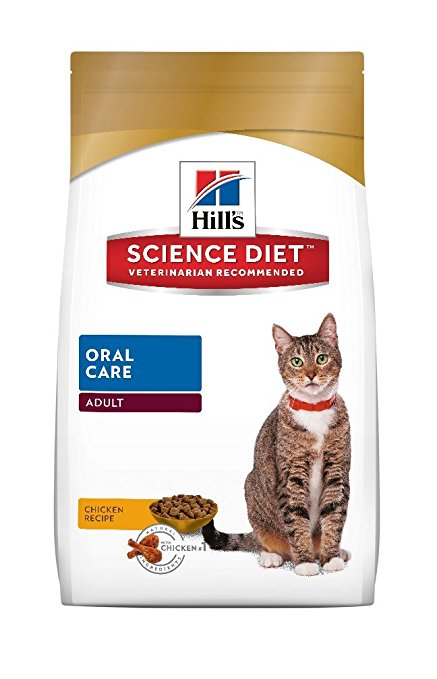 Hill's Science Diet Adult Cat Oral Care Dry Food 7.03kg/15.5-Pound bag