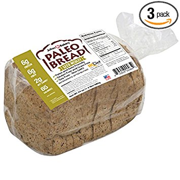 Paleo Bread Seed Medley (3 Pack) Low Carb, Gluten-Free, Grain-Free (2 Net Carbs)