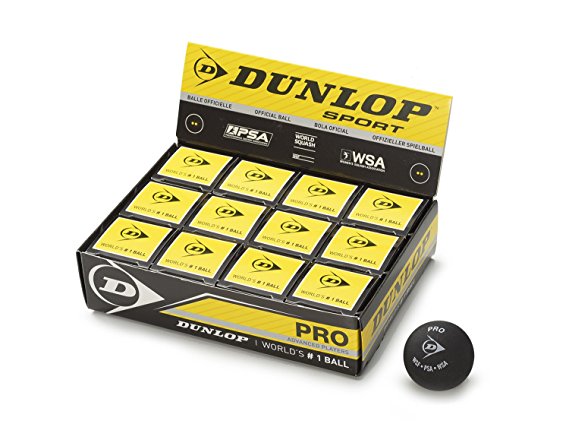 Dunlop Squash Balls - Pack of 12