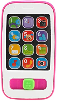 Fisher-Price Laugh & Learn Smart Phone, Pink [English]
