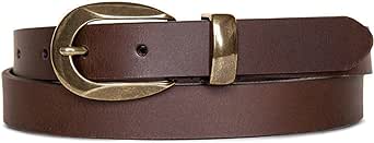 Lucky Brand Women's Leather Bold Fashion Statement Belts