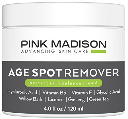 Dark Spot Corrector Best Age Spot Remover Treatment for Face Hands Body Circle 4 Ounce Cream