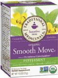 Traditional Medicinals Organic Smooth Move Peppermint Tea 16 Tea Bags