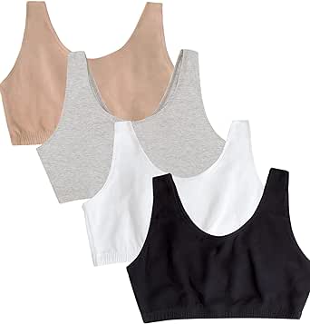 Fruit of the Loom Women's Built Up Tank Style Sports Bra Value Pack