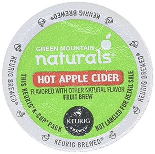 Green Mountain Naturals Hot Apple Cider, K-Cup Portion Count for Keurig K-Cup Brewers, 24-Count (Packaging May Vary)