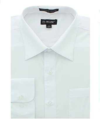 Milani Men's Dress Shirt with Convertible Cuffs