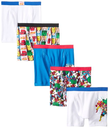 Marvel Little Boys 5-Pack Boxer Brief