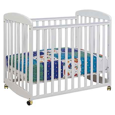 DaVinci Alpha Mini Rocking Crib - White