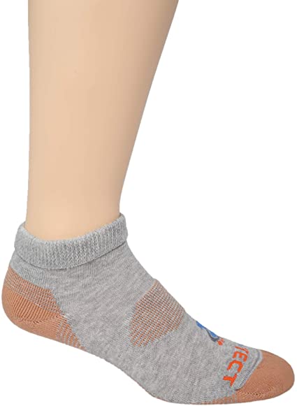 Pro-Tect Diabetic Copper Unisex Crew Socks (2-Pack) Made in The USA