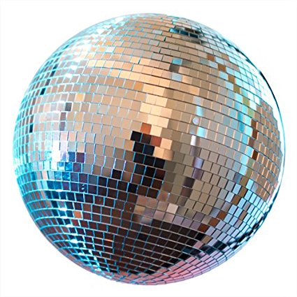 Best Choice Products 12" Mirror Disco Ball Dj Party Motor Combo Light Kit Disco Party