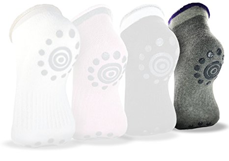 Best Non Slip Skid Yoga Pilates Socks with Grips Cotton for Women