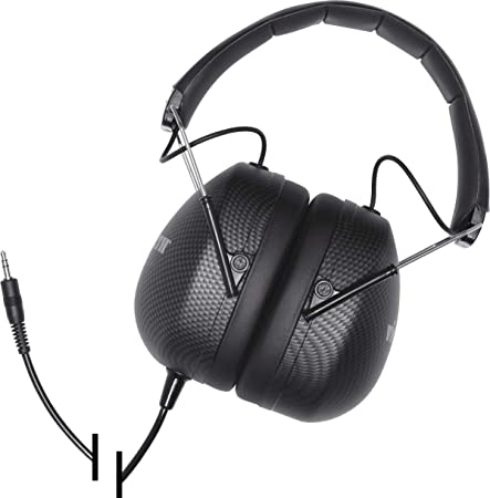 Vic Firth SIH2 Stereo Isolation Headphones V2, Carbon Fiber