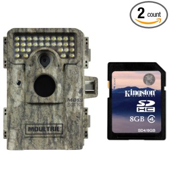MOULTRIE M-880c White LED 8MP Color Night Images Mini Trail Game Camera  SD Card