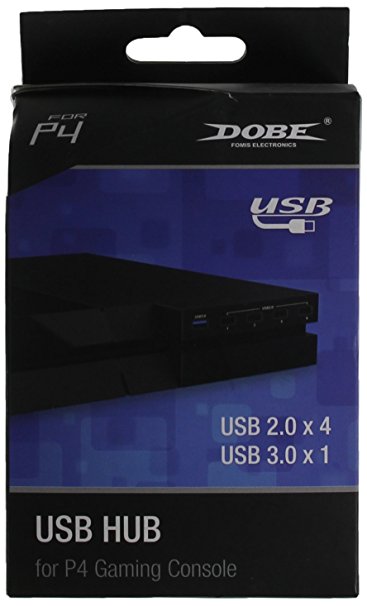 Dobe 5 Port USB HUB for PS4 (4 x USB 2.0, 1 x USB 3.0)