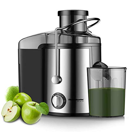 Homeleader Juicer Juice Extractor 3 Speed Centrifugal Juicer with Wide Mouth, for Fruits and Vegetables, BPA-Free