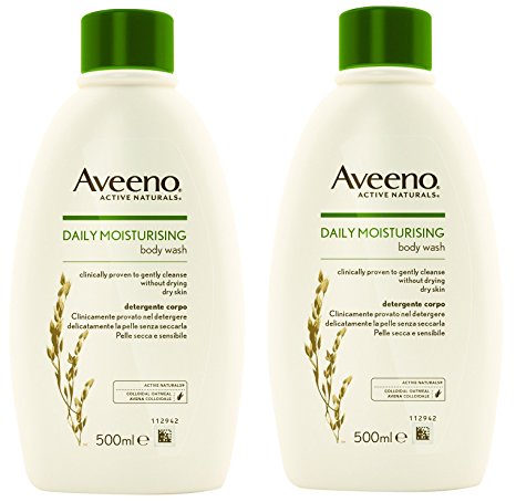 Aveeno 2 PACK Body Wash 500ml…