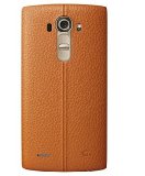 LG G4 H815 55-Inch Factory Unlocked Smartphone with Genuine Leather Leather Black - International Stock No Warranty