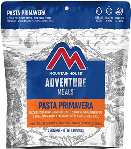 Mountain House Pasta Primavera | Freeze Dried Backpacking & Camping Food