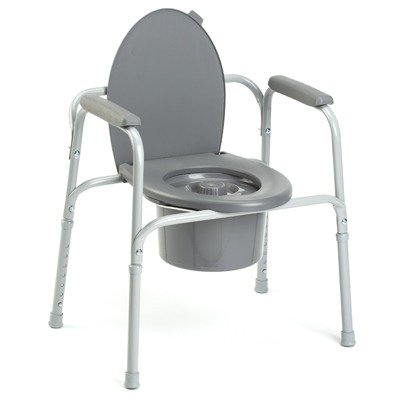 Invacare 9650-4 All-In-One Aluminum Commode