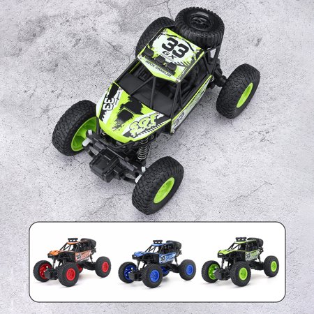 2WD RC Monster Truck 1/20 Scale 2.4 GHz Offroad Waterproof High Speed RC Crawlers with Rechargeable Battery Electric Hobby Toy Cars, RC Remote Control Car for Adults Kids & Boys