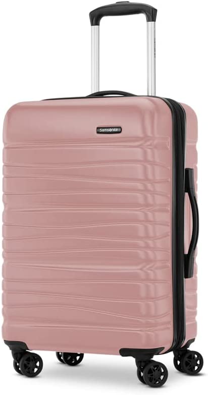 Samsonite Evolve SE Hardside Expandable Luggage with Double Spinner Wheels, Rose Gold, Carry