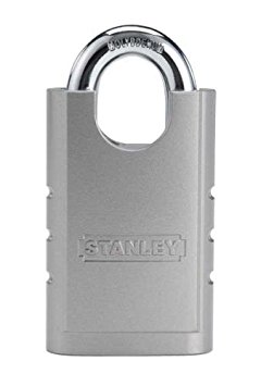 Stanley Hardware CD8820 2-Inch and 50-mm 2-Hardened Steel Security Locks Keyed Alike, 1-Inch Shackle