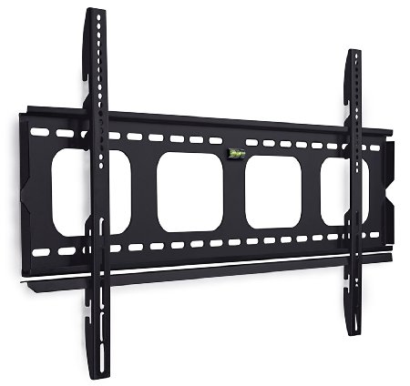 Mount-It MI-305L TV Wall Mount Bracket Premium Low-Profile Fixed for 42 - 70 inch LCD LED 4K or Plasma Flat Screen TVs - Super-strength Load Capacity 220 lbs TV Stays 1 inch from the Wall Max VESA 800x400
