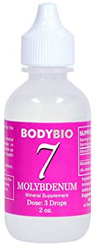 BodyBio - Molybdenum #7 Liquid Mineral, 2oz