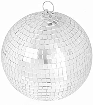 8" Mirror Disco Ball Great for a Party or Dj Light Effect