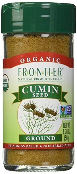 Frontier Herb Organic Ground Cumin Seed, 1.76 oz