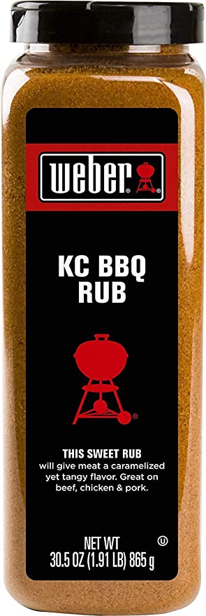 Weber Kansas City KC BBQ Rub, 30.5 Ounce