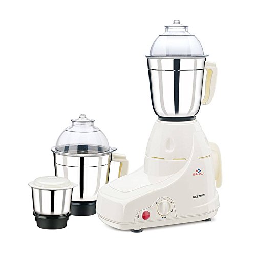 Bajaj GX8 750-watt Mixer Grinder (White)