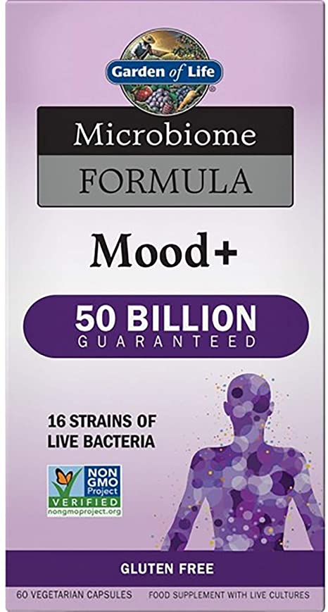 Garden of Life Microbiome Formula Mood , 60 Vegetarian Capsules