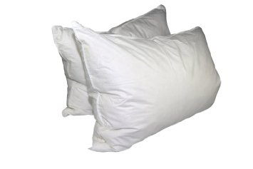 Pillowtex reg Hotel Feather and Down Standard Size Pillow Set Includes 2 Standard Size Pillows
