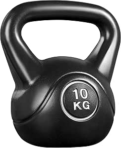 Yaheetech Kettlebell, 6kg 8kg 10kg 12kg 16kg 20kg Gewichte, für Krafttraining Fitness Gymnastik, Kugelhantel Schwunghantel Kugelgewicht