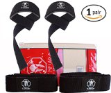 Olympiada Weight Lifting Straps - For Strength Training Bodybuilding Crossfit and Olympic Lifting - Cotton Padded for Extra Comfort - For Men and Woman - LIFETIME GUARANTEE