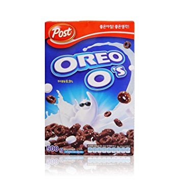 New Post 2016 500g OREO O's Cereal with Marshmallows Korea / (17.6oz)