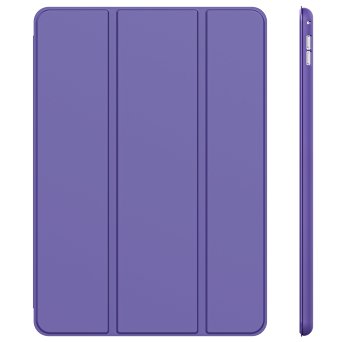 iPad Pro Case, JETech iPad Pro Slim-Fit Smart Case Cover for Apple iPad Pro 12.9" 2015 with Auto Sleep/Wake Function (Purple) - 3155