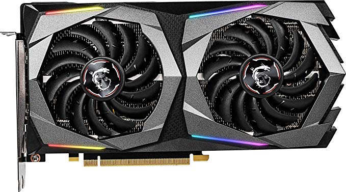 MSI Gaming GeForce RTX 2060 Super 8GB GDRR6 256-bit HDMI/DP G-SYNC Turing Architecture Overclocked Graphics Card (RTX 2060 Super Gaming X)