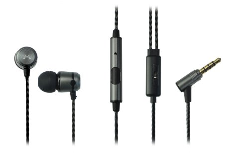 SoundMAGIC E50S In -Ear Isolating Earphones with Microphone - Gunmetal