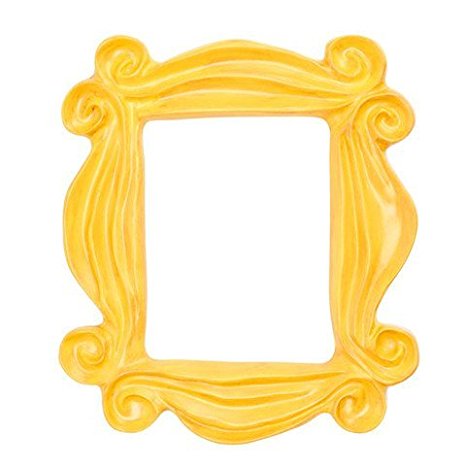 Handmade Yellow Peephole Frame as Seen on Monica's Door on Friends TV Show