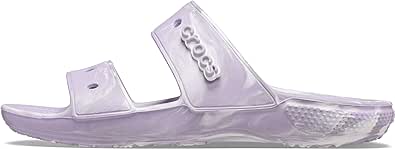 Crocs Unisex Classic Tie Dye Two-Strap Sandals Slide