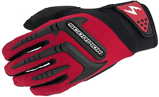 ScorpionExo Men's Skrub Gloves(Red, X-Large), 1 Pack