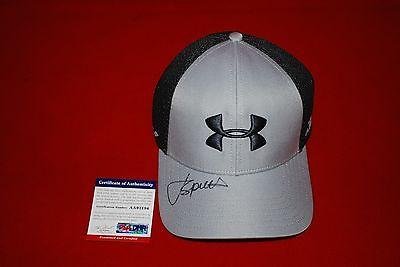 golf star JORDAN SPIETH signed under armour hat 2 - PSA/DNA Certified - Autographed Golf Equipment