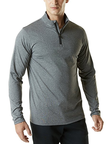 Tesla Men's Winterwear Sporty Slim Fit 1/4 Zip Fleece Lining Sweatshirt YKZ01 / HMKZ01