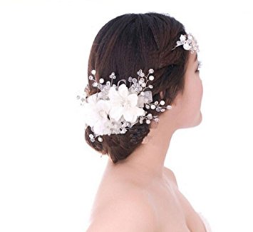 HOT！ Crystal Bride Headdress ,BeautyVan Fashion Crystal Bride Headdress By Hand Bridal Wedding Dress Accessories